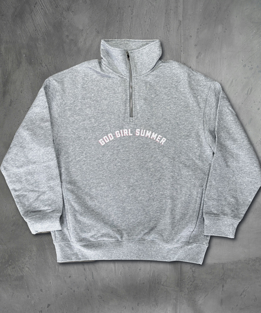 'God Girl Summer' Quarter Zip