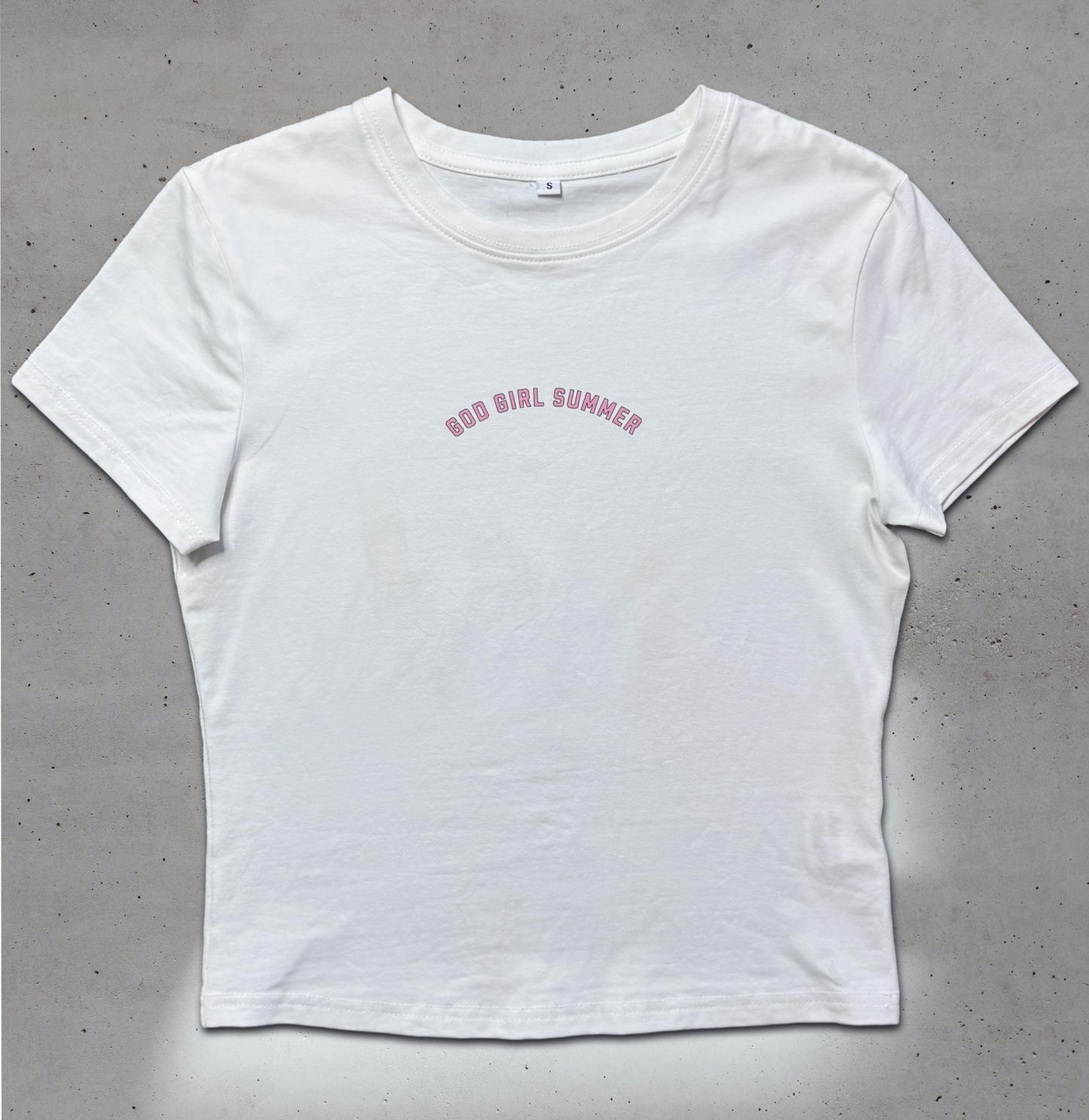 'God Girl Summer' Baby Tee